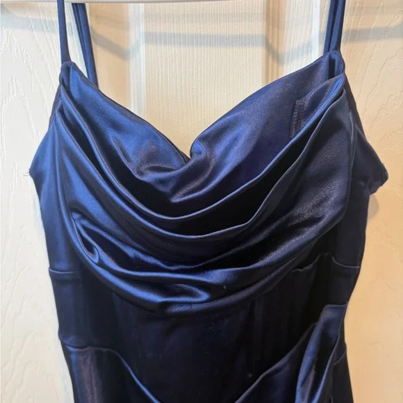 Windsor Midnight Blue Midi Dress - Picture 3 of 6